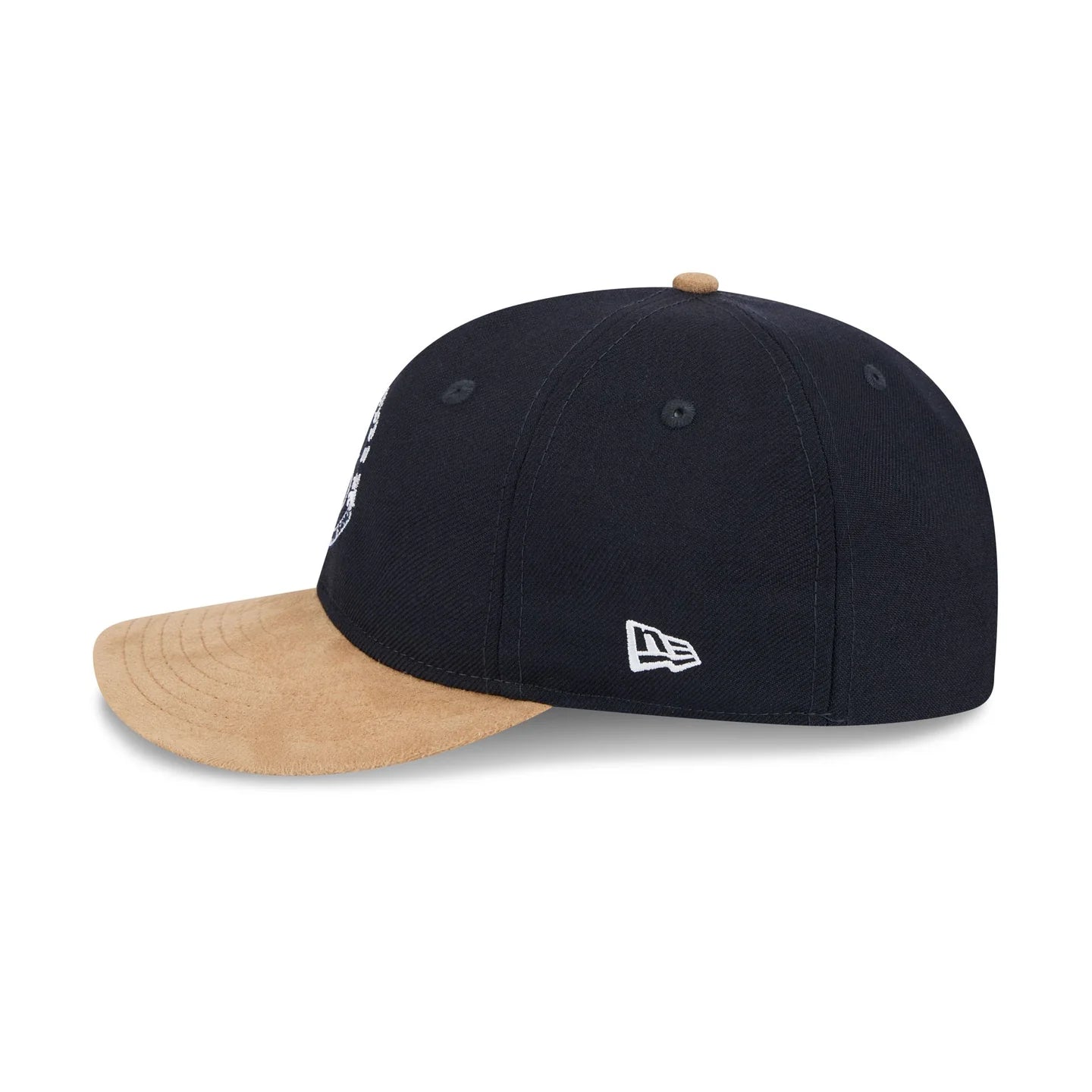 Carlton Blues Hat - AFL 2025 Retro Contrast Suede 9Fifity Strapback Cap - New Era